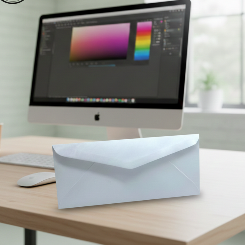 #10 long envelope sample