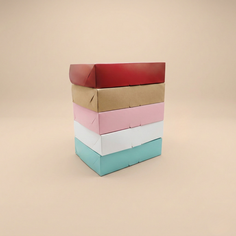 Signature Colored Pastry Box